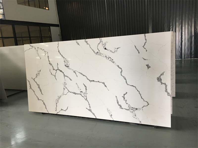 Calacatta White Solid Surface Slabs