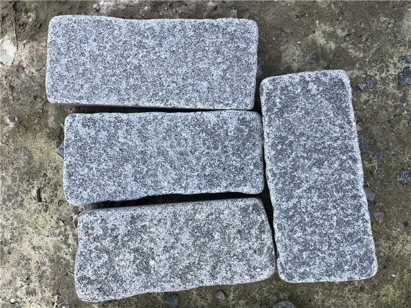 Sesame Black Granite Tumbled Cobble Stone