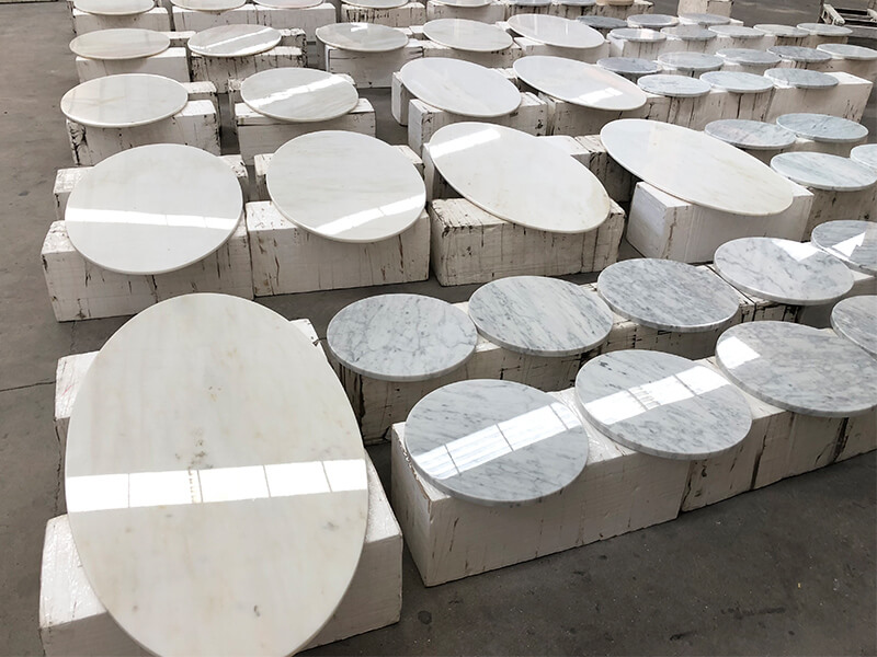 Tableros de mesa de mármol