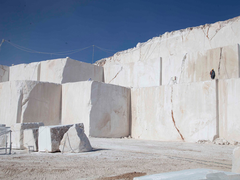 Cantera de mármol de Carrara