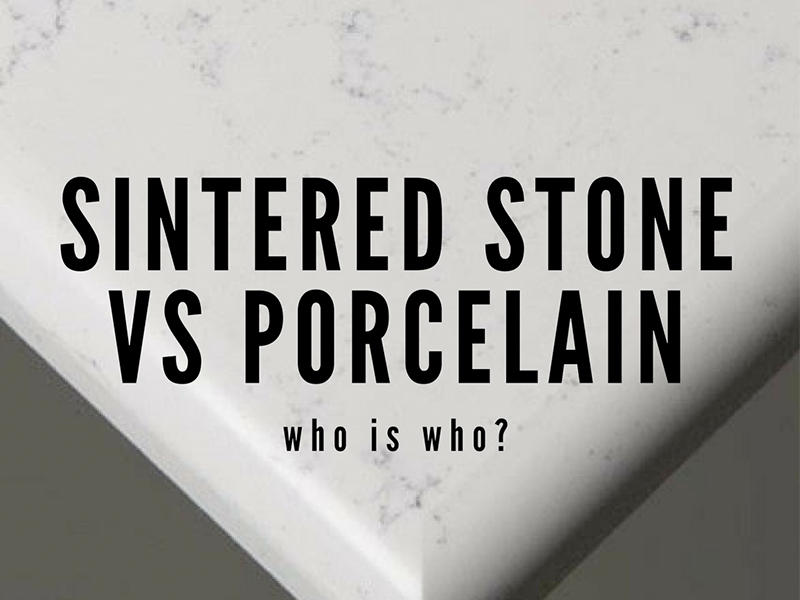 Piedra Sinterizada VS Porcelánico