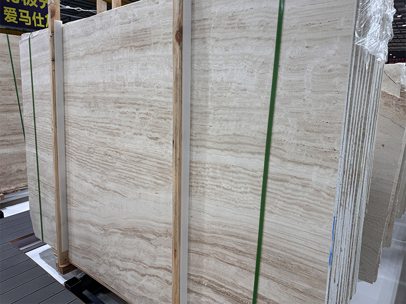 Iran white travertine