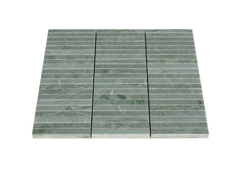 side image of stacked finger mosaic