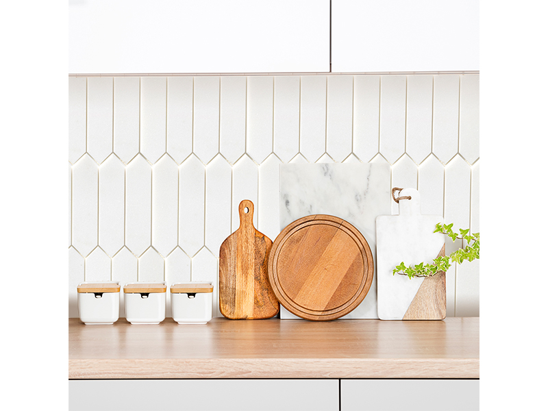 application of picket mosaic