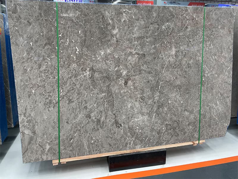 Khaki Grey Marble Slabs