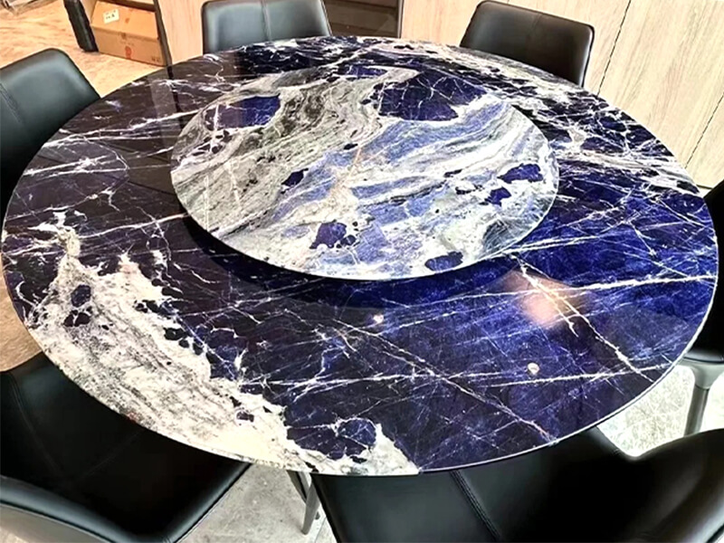 Soladite Blue Quartzite Table