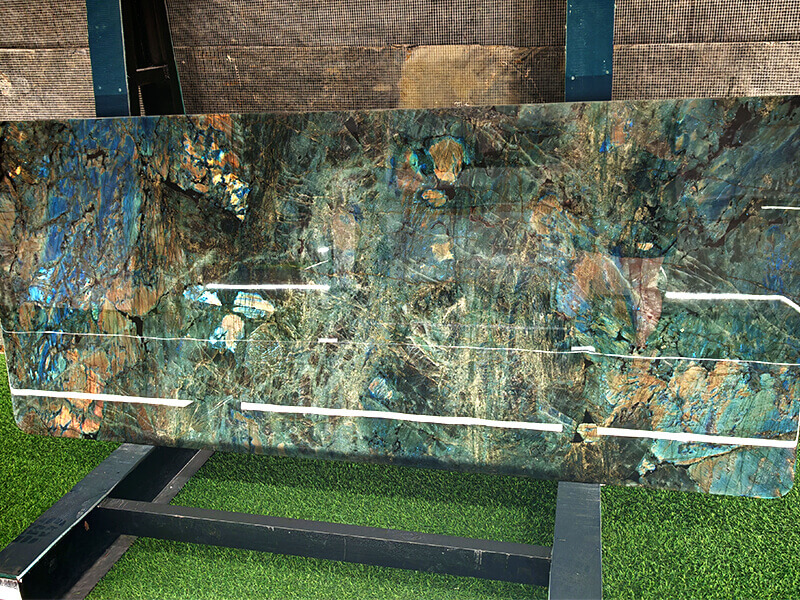 Labradorite Blue Quartzite Slab