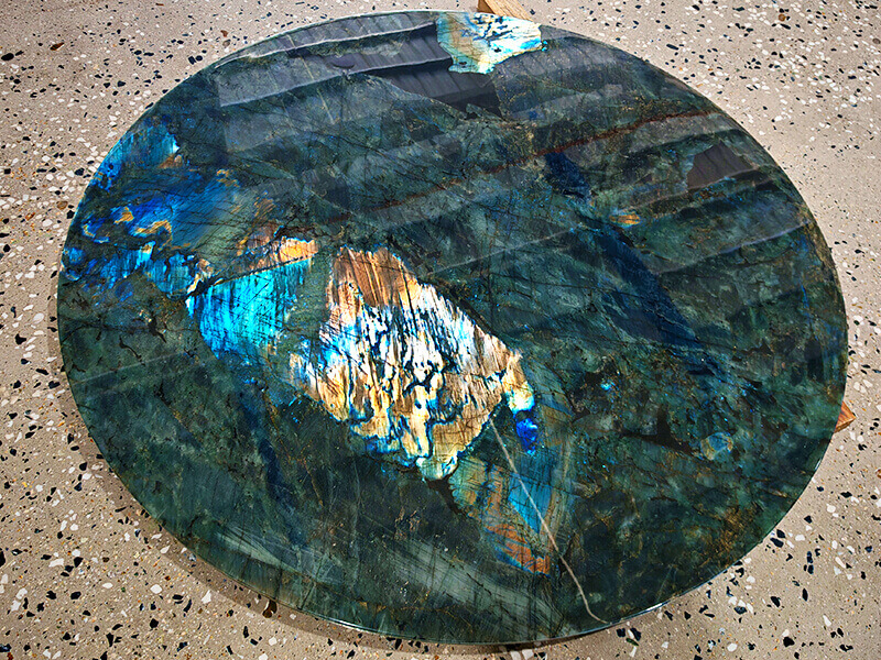 Labradorite Blue Coffee Table