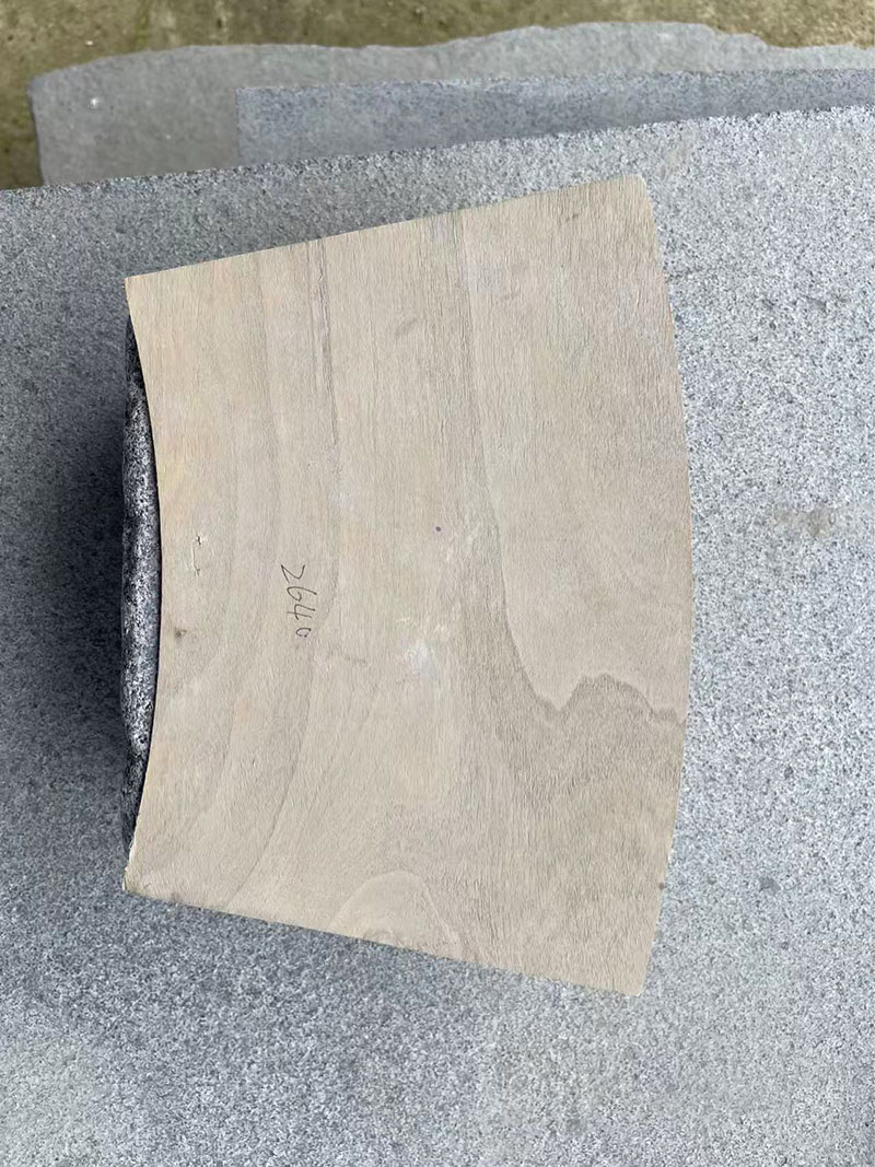 Cambodian G654 Dark Grey Fire pit