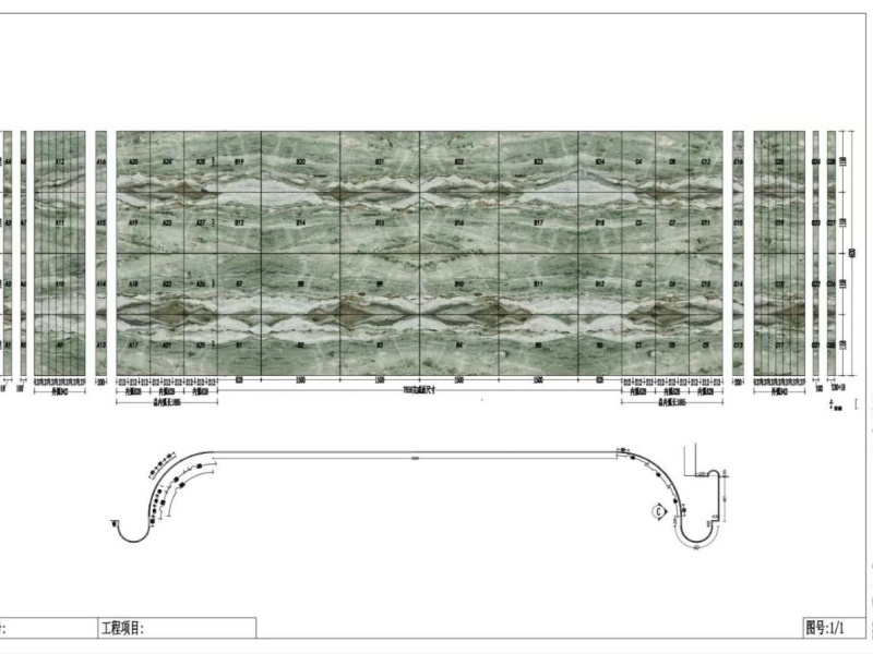 Luxury Victoria Green Marble Slabs