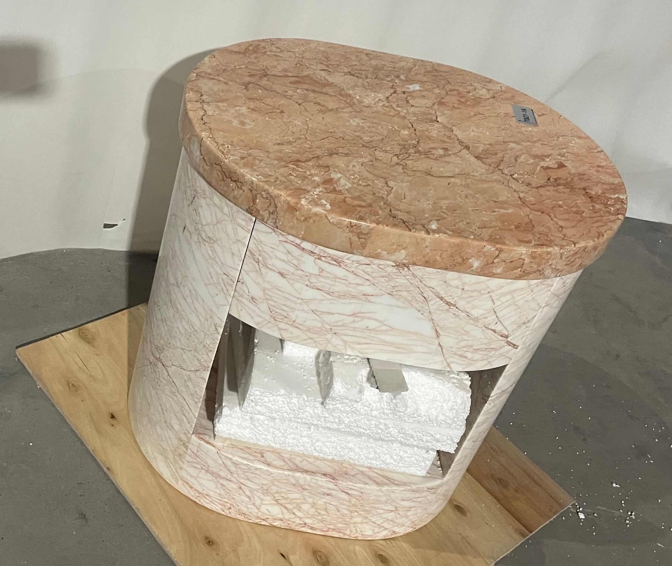 Luxury marble bedside furniture