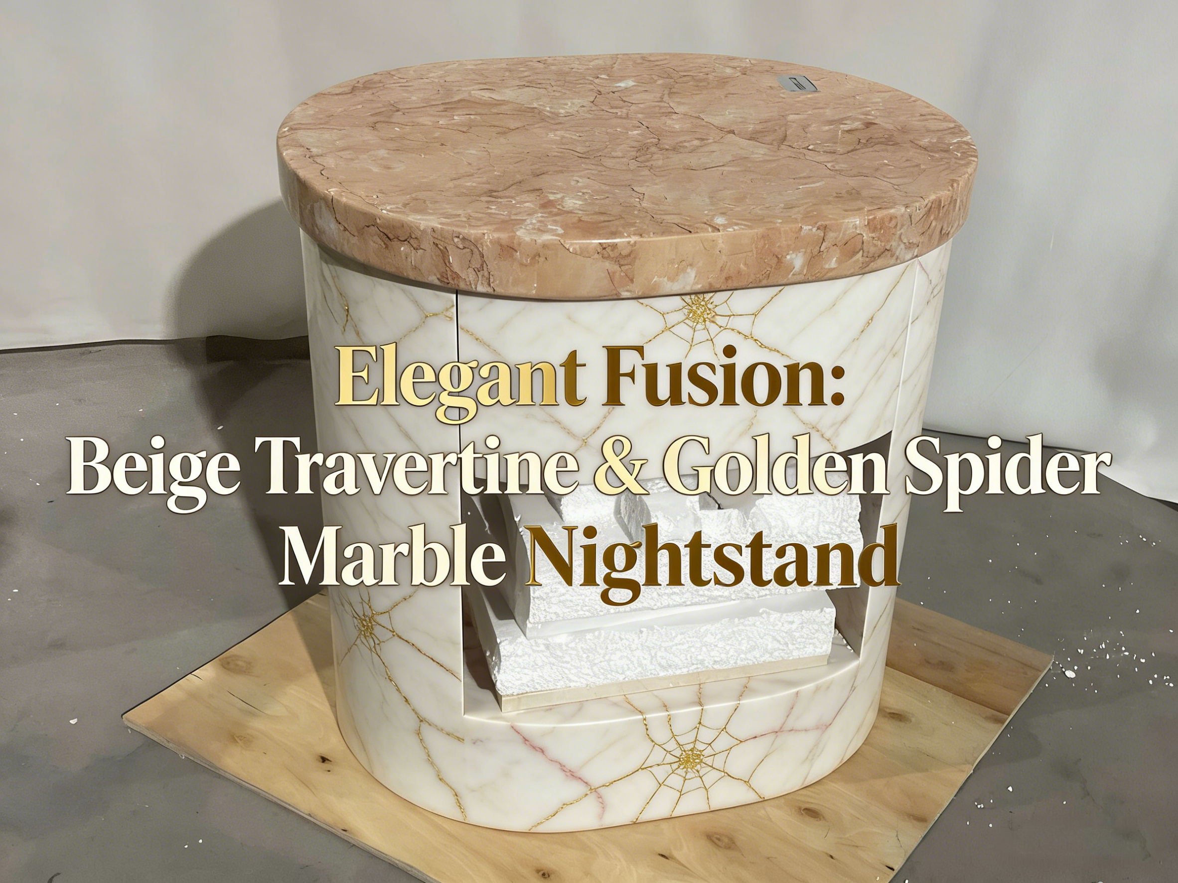luxury natural stones nightstand