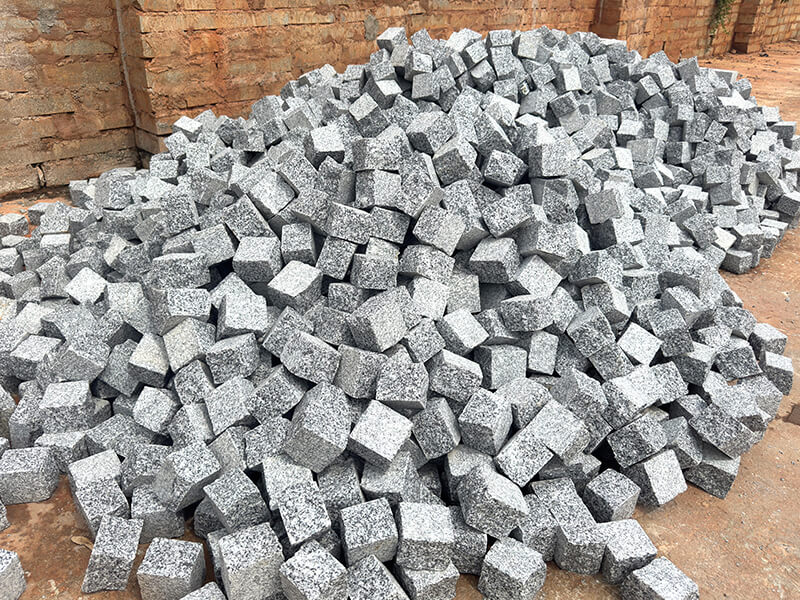 Grey Granite Cobblestone