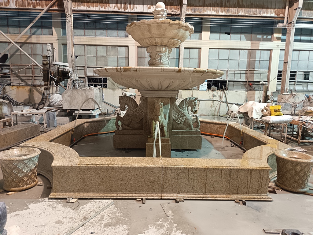Stone Sculpture Fountain Design