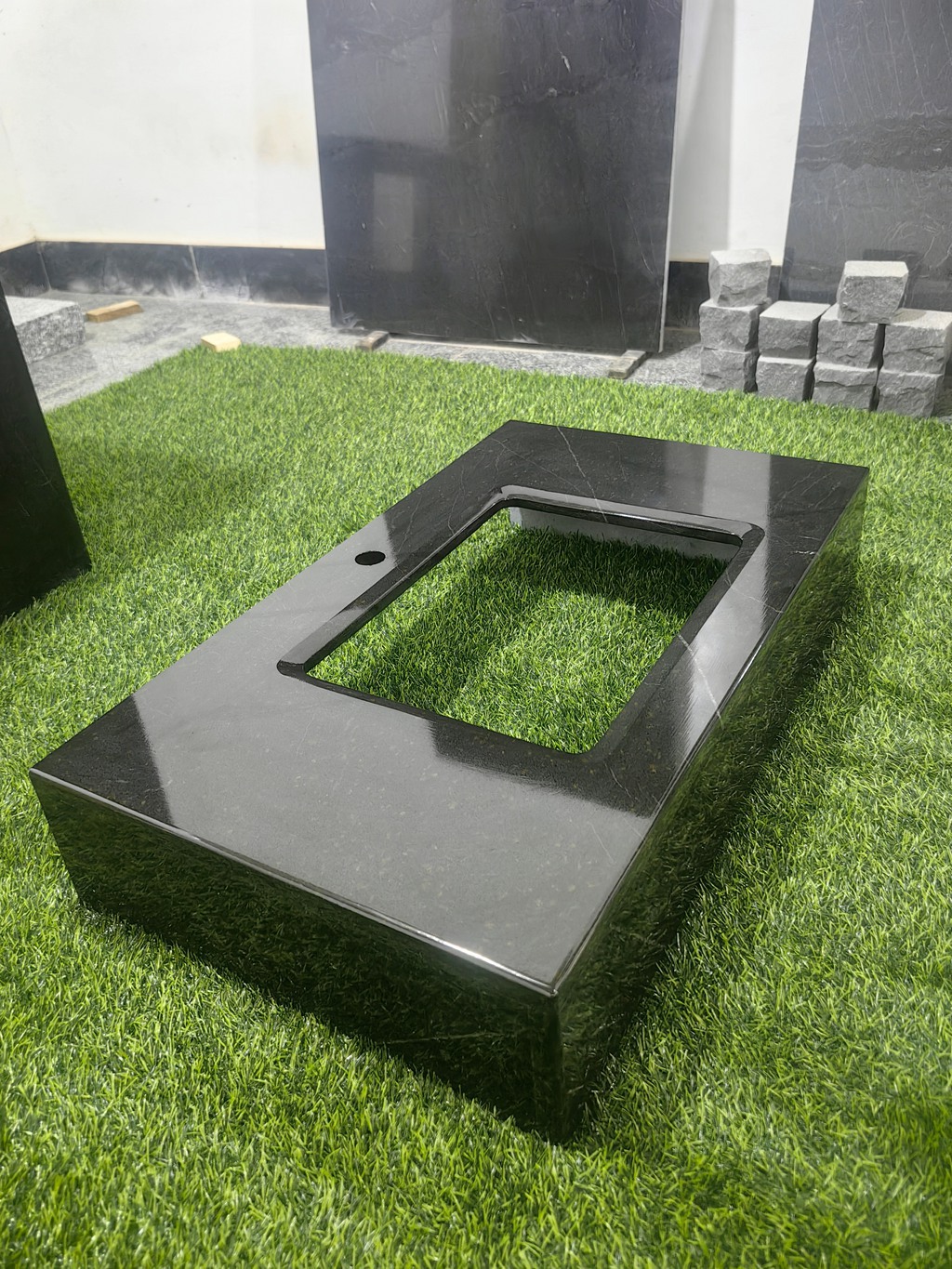 Ghana Starry Black Granite Countertop