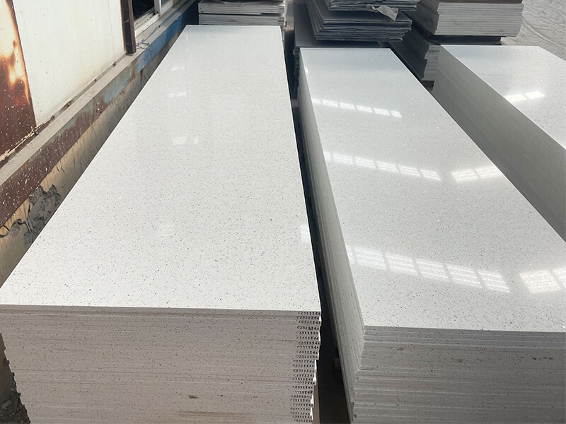  Quartz Blanco Stella Half Slabs