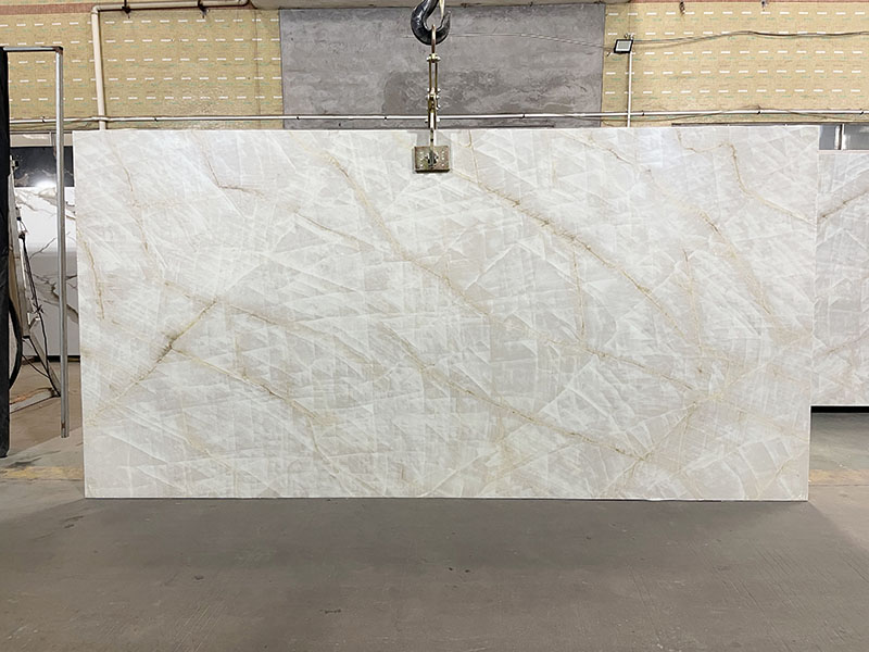 Golden Spider Jade Like Quartz