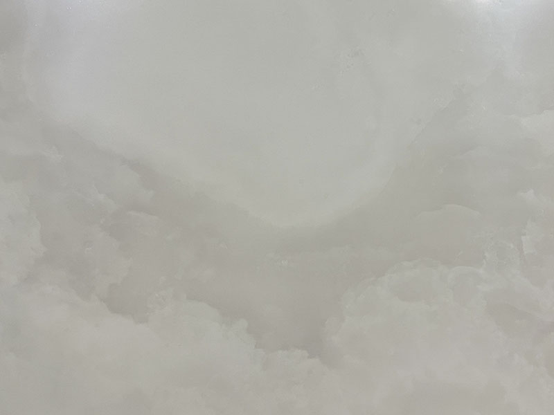 Jade like 3D printed quartz