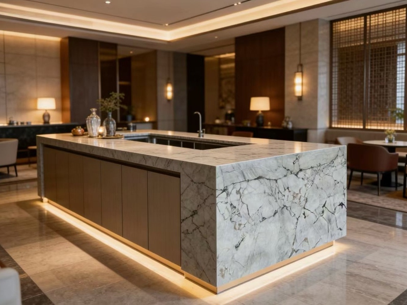 Backlit Marble Countertop