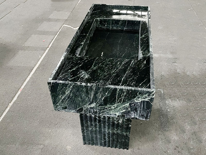 Green Marble Sink