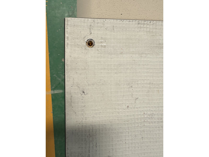 Pietra Grey Marble slabs with mesh backing
