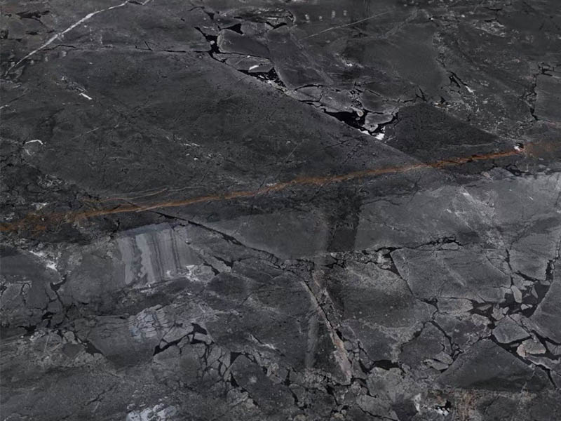 Marble surface resin coating process