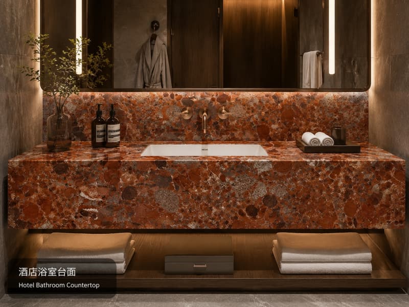 Red Marble Slabs