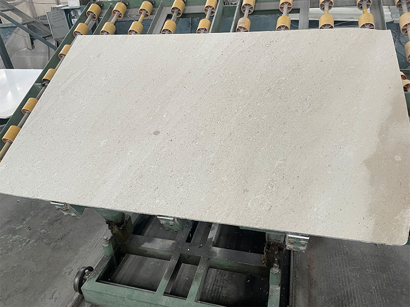 Marble slab-by-slab inspection before approval