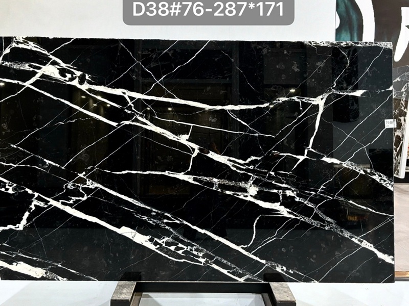 Italian Black Marble Slabs