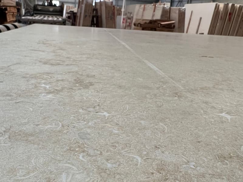 Beige marble top table Beige marble top table