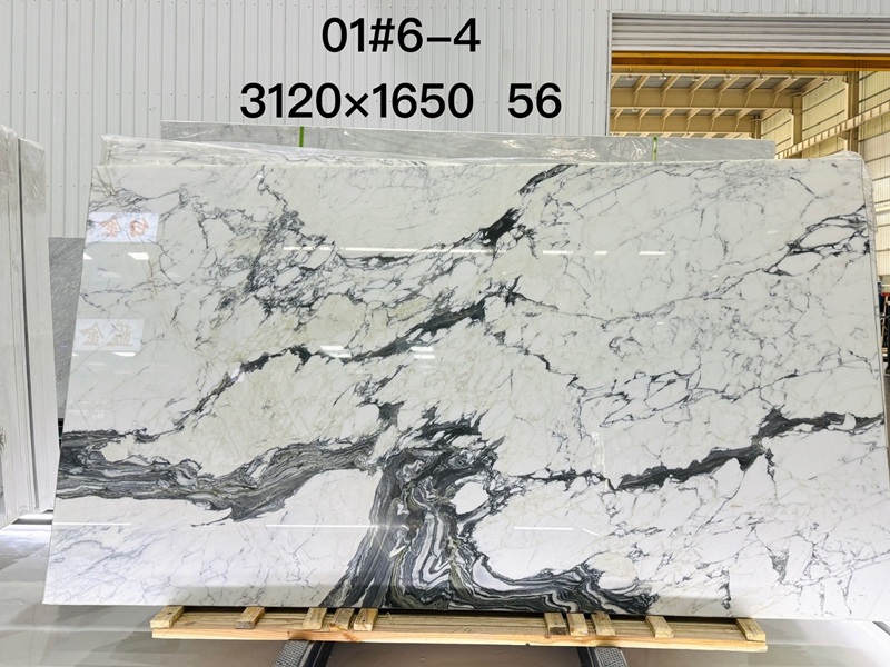 Calacatta Landscape White Marble