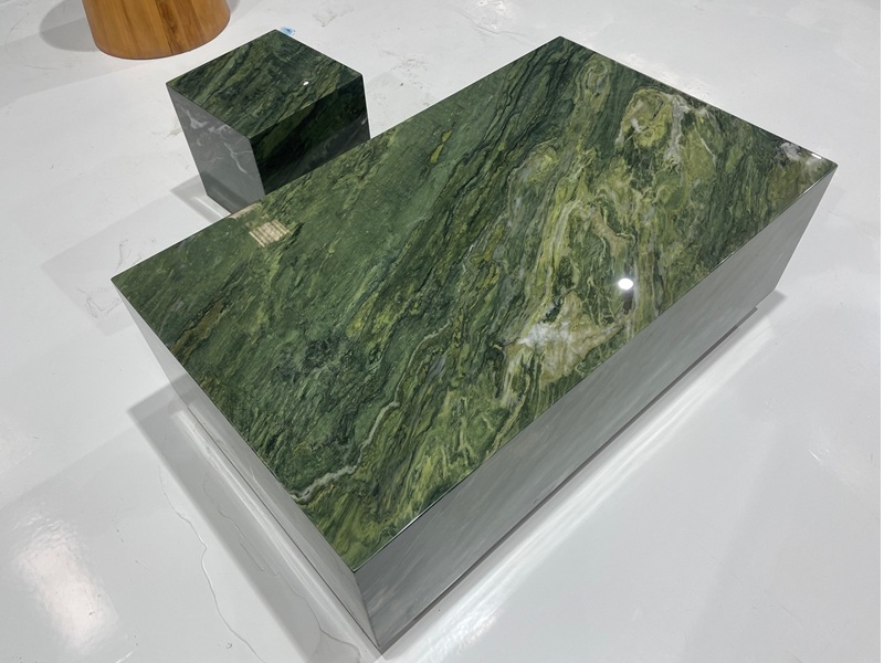 Botanic Green Quartzite Table Botanic Green Quartzite Table