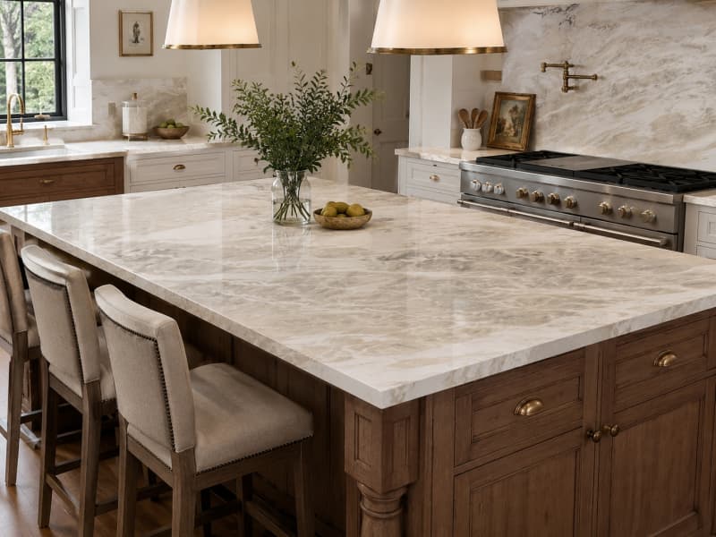 Fendi White Marble