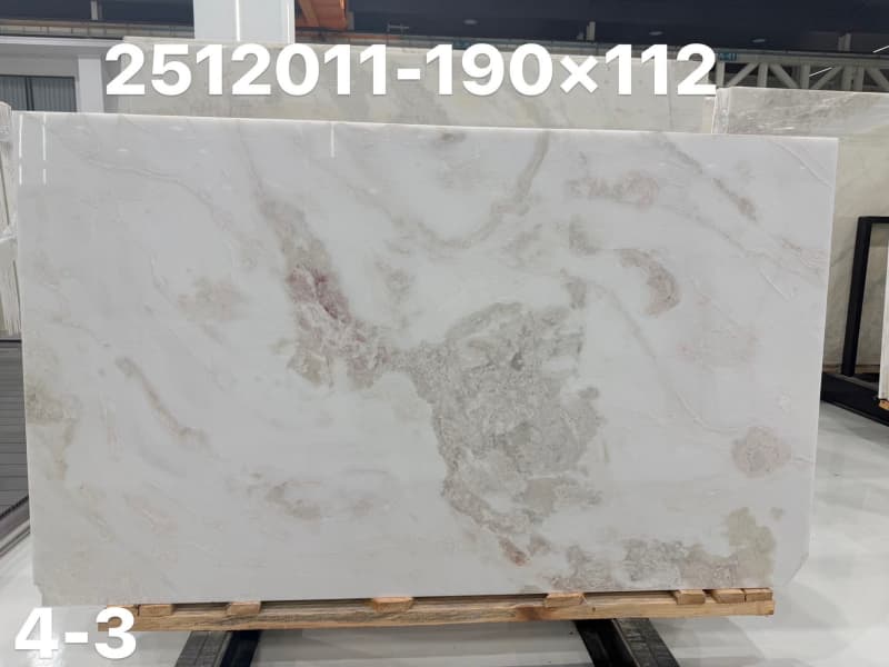 Fendi White Marble Slab