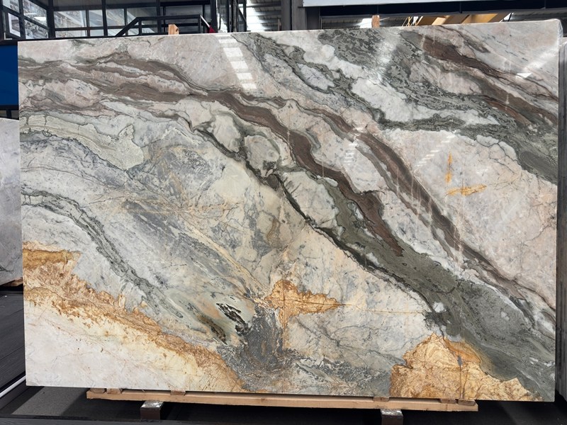 Siena White Quartzite Slabs