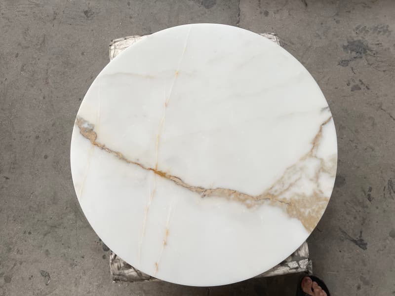 Calacatta Gold Marble Coffee Table Top