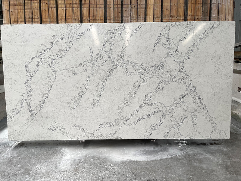 Alternative Whitendale Honed Full Body Quartz Slab Alternative Whitendale Honed Full Body Quartz Slab