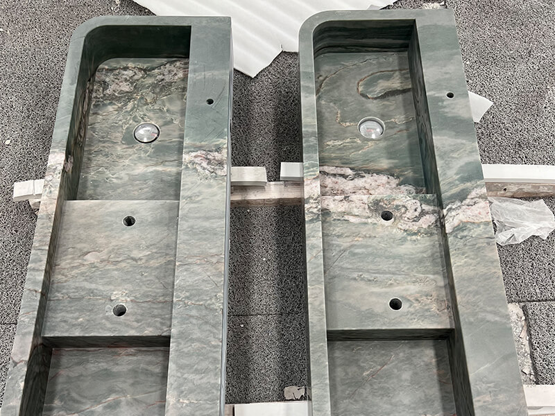 Persa Green Quartzite Vanity Top