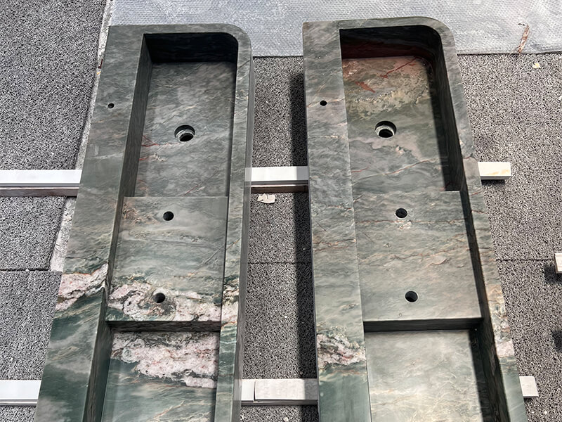 Persa Green Quartzite Vanity Top