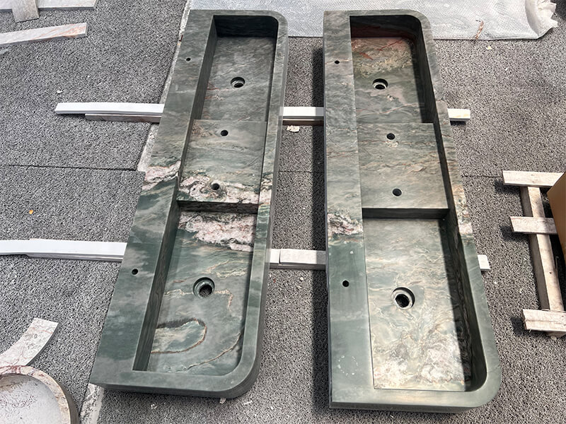 Persa Green Quartzite Vanity Top