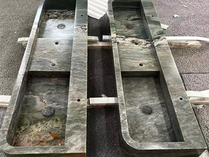 Persa Green Quartzite Vanity Top
