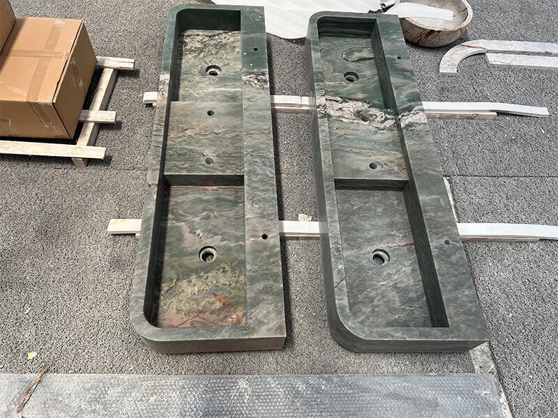 Persa Green Quartzite Vanity Top