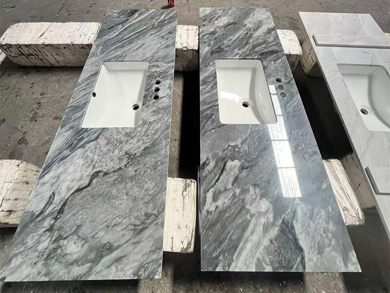 Florence Grey Vanity Tops Florence Grey Vanity Tops