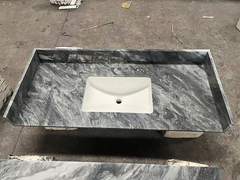 Florence Grey Vanity Tops Florence Grey Vanity Tops