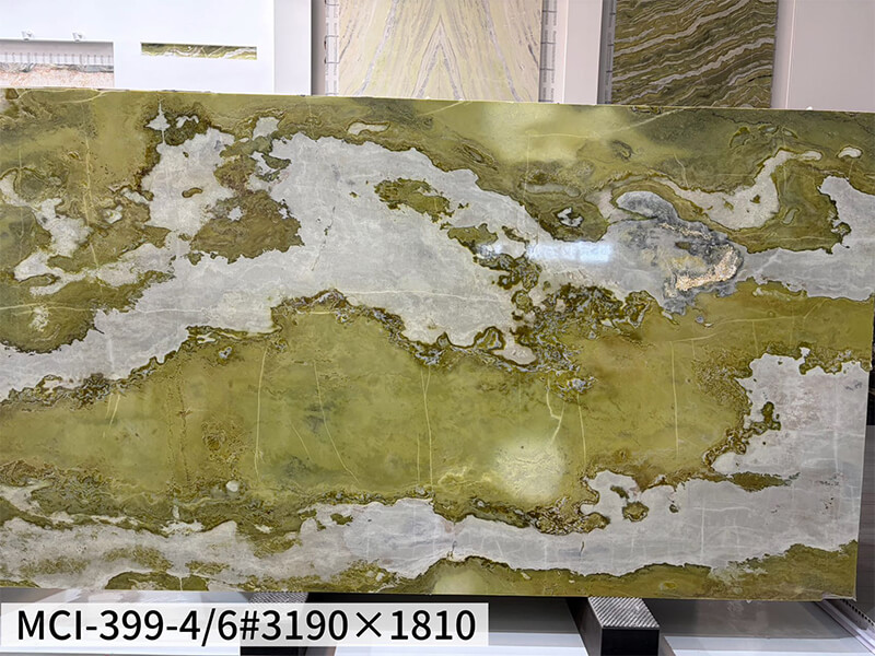 Bvlgari Green Quartzite Slabs