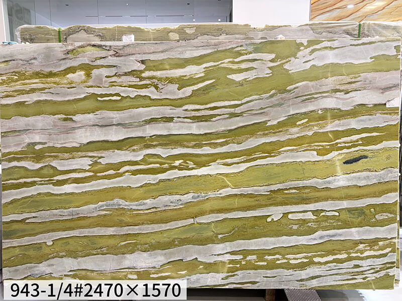 Bvlgari Green Quartzite Slabs