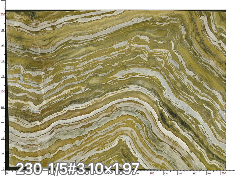 Bvlgari Green Quartzite Slabs