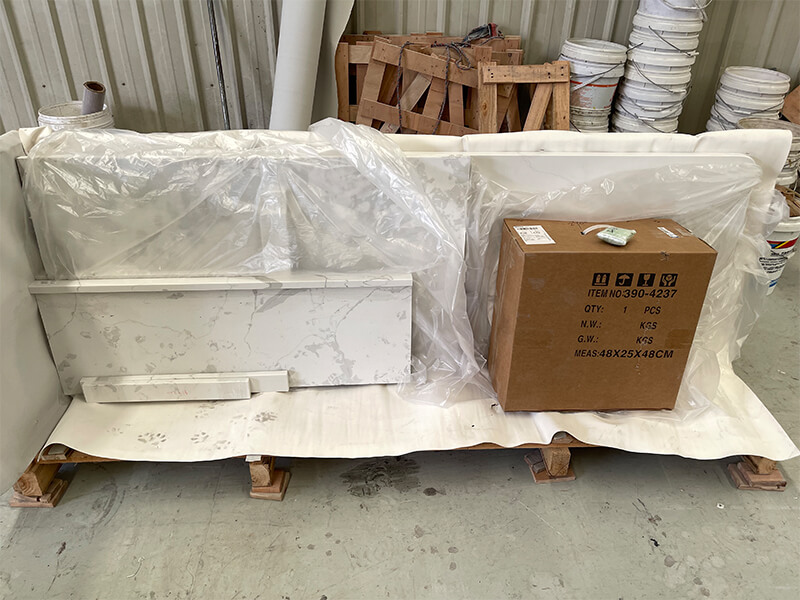 CQ989 Statuario Fantastico Quartz Slabs