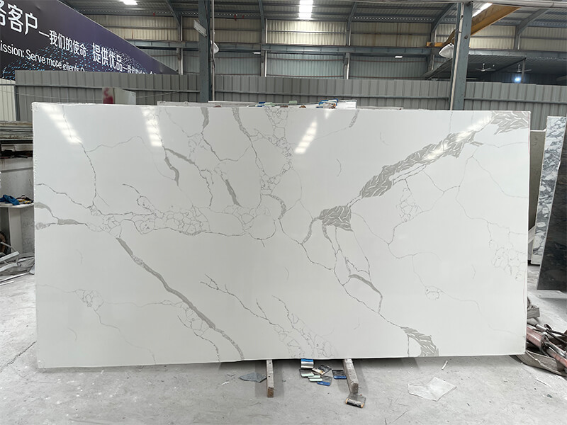 CQ989 Statuario Fantastico Quartz Slabs