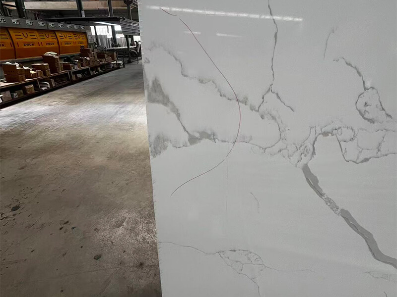 CQ989 Statuario Fantastico Quartz Slabs
